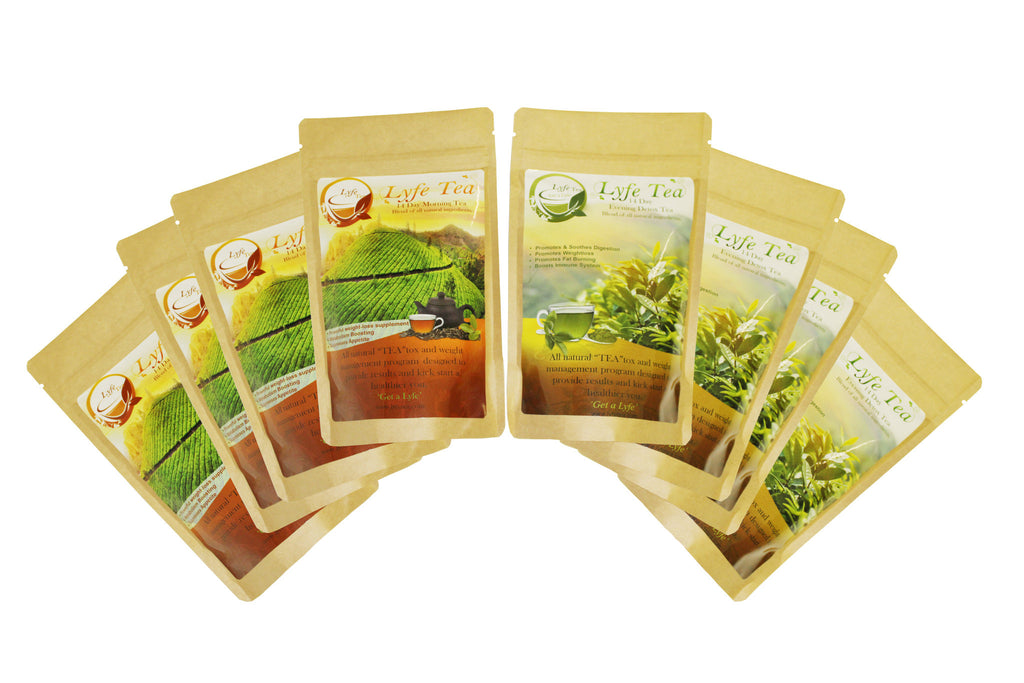 3. Lyfe Tea 28 X 2 Teatox (4 Morning and 4 Detox Teas)