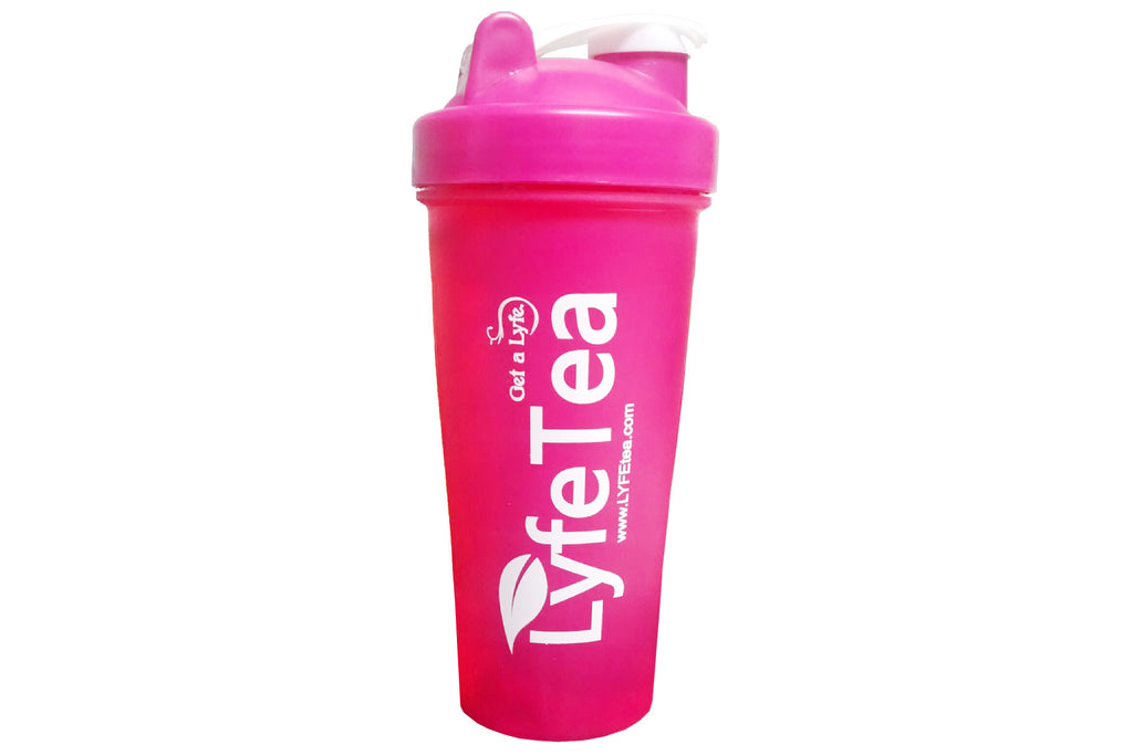 Lyfe Tea Large Blender Bottle (Pink Only)